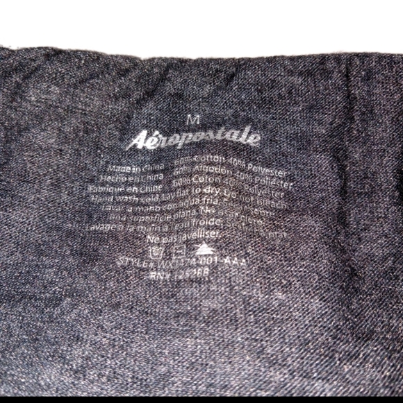 Aero Black Hooded Cropped Tank Top Medium - Picture 3 of 5